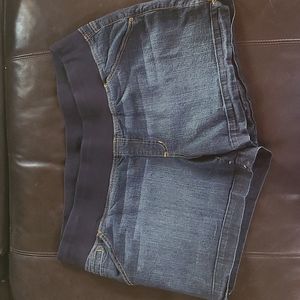 Duo Maternity Denim Shorts Size 3X